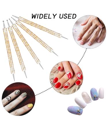 5-Piece Dotting Pen Set for Nail Art | Strass Nail Design & Marbling Tools - Buy Online on GoSupps.com
