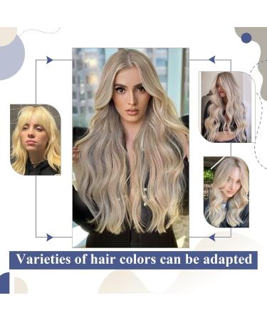 Shop Laavoo Invisible Real Hair Extensions | Blond Highlight Tape-In | Remy Human Hair | 50g 20pcs 45cm - #19/60 - Buy Online on GoSupps.com