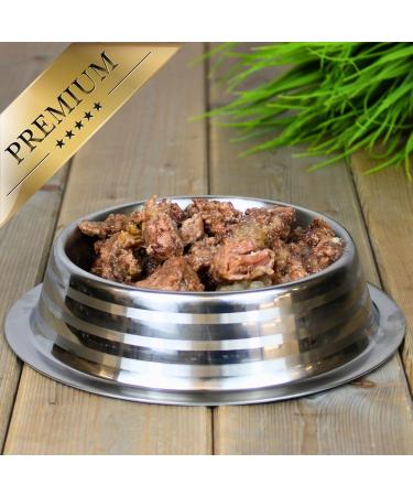 Lecker.Pet | 24 x 400 g Josie's 100% Beef Muscle Meat Wet Dog Food | Natural & No Additives | Rich in Protein & Minerals | Grain Free & Sugar Free - Buy Online on GoSupps.com