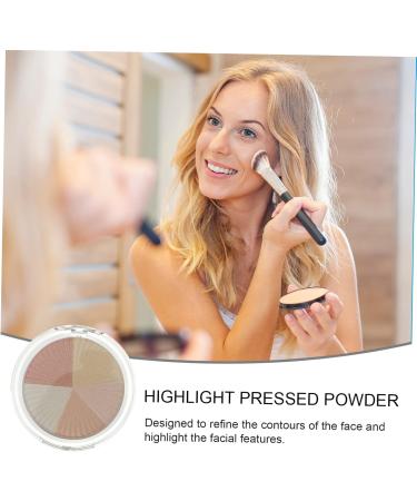 Healeved 1 Box Face Shimmer Powder Face Highlight Powder Highlighter Cream Plastic Shell - Buy Online on GoSupps.com