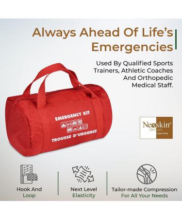 6 Organic Latex-Free American Cotton Comfort Elastic Bandage - 2 Pack (6" Width) with Hook & Loop Closure - International Shipping Available - Buy Online on GoSupps.com