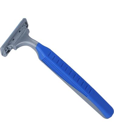 Amazon Basics Twin Blade Disposable Razors - 32 Count with Rubber Grip - Buy Online on GoSupps.com