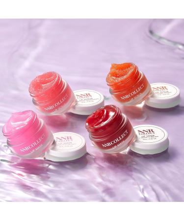 ANRCOLLEC Gommage Levre & Lip Blam - soins pour les l vres Kits de cuidado labial con exfoliante labial y mascarilla labial para dormir set de hidrataci n labial para labios secos pack de 4 unidades - Buy Online on GoSupps.com