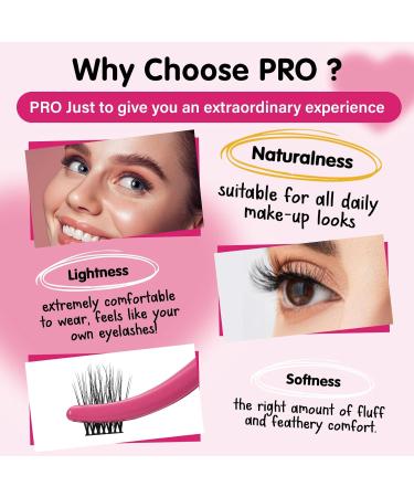 PRO Lash Clusters 96 Pcs - Natural Look Wispy DIY Lash Extensions - Reusable 8-16mm Eyelash Clusters - Super Thin Band - C Curl Timeless - Buy Online on GoSupps.com