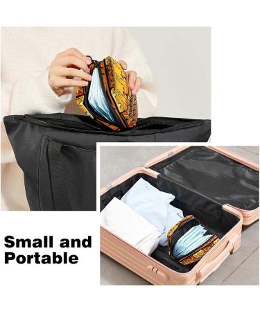 Women's Napkin Storage Bag | African Tribal Patterns | Portable Menstrual Cup & Bandage Bags - Buy Online on GoSupps.com