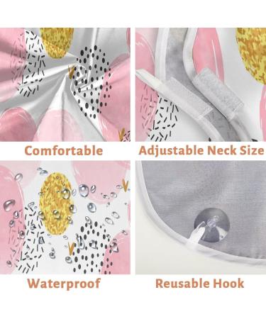 Beard Bib Apron for Men | Waterproof Hair Catcher Cape - Perfect for Shaving & Trimming | Non-Stick Grooming Cloth with Polka Dot Heart Design - Buy Online on GoSupps.com