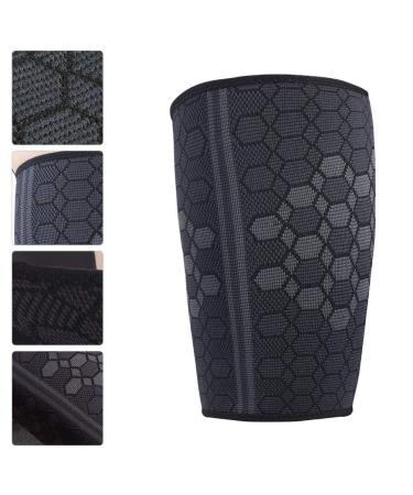 Thigh Protector Braces - Sports Thigh Support Sleeve & Protective Pads for Optimal Comfort | 1pc Nylon Thigh Support 22.3x17.25cm - Buy Online on GoSupps.com