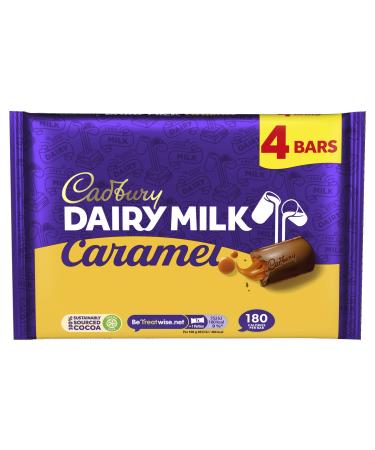 Cadbury Cadbury Caramel 47687 Pack of 4 on-the-go treat tins English Chocolate 4 x 37g