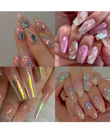 CAOQAO New Nail Beauty Liquid Powder Powder Nonfading Powder Liquid Powder Fairy Powder Manicure 5ml Gel Base Coat And Top Coat (B One Size) 1 count (Pack of 1) B - Buy Online on GoSupps.com