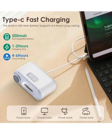 Electric Nail Clippers 2 in 1 Automatic Nail Clippers Polisher USB Rechargeable Nail Cutter with LED Light Cordless Fingernail Trimmer for Adult Seniors Baby One-Key Operation Portable - Buy Online on GoSupps.com