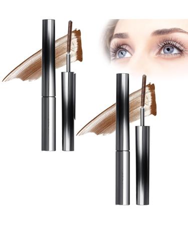 Lijieyou Curling Iron Mascara Lijieyou Mascara Iron Wand Mascara Long Lasting Waterproof and Sweatproof Mascara Extra Slim Metal Mascara Curling Mascara Korean 2pc B