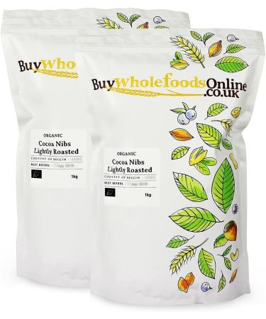Organic Cocoa Nibs (Lightly Roasted) 2kg (BWFO) - Buy Online on GoSupps.com