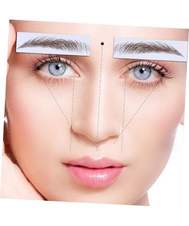 Beavorty 8 pcs eyebrow stickers makeup stickers hair eyebrows brown 6D Hair-Like Eyebrows Stickers 4d tool - Buy Online on GoSupps.com