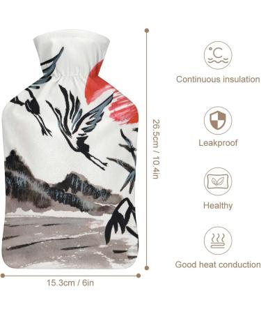 Plush Bird Hot Water Bottle with Cover | Hand Warmer for Adults & Kids - 26.5x15.3cm | International Shipping - Buy Online on GoSupps.com