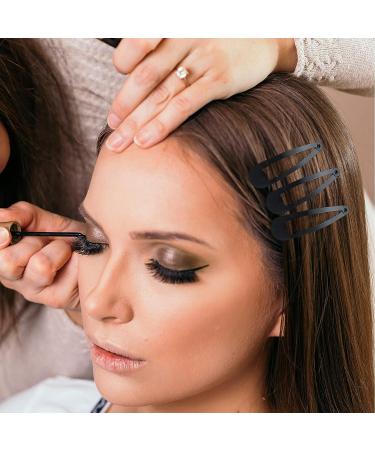 ANYI Metal Barrettes Snap Hair Clips 40 pcs - 2 Inch Black No Slip Hair Accessories for Girls, Teens, Women - Buy Online on GoSupps.com