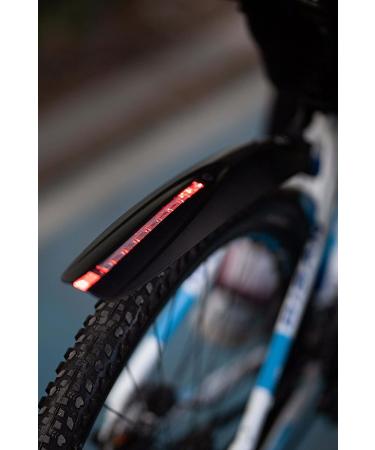 Ryders Recreation Bike Fenders Mudguard Set with LED Light Strips for 26-29 inch MTB Bikes - Buy Online on GoSupps.com