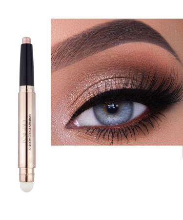 Lucoss double-sided eyeshadow pencil-Eyeshadow Stick Highlighter Lidshadow Pen Shimmer and Matter Eyeliner Stift Gift for Girls and Women (A3) - Buy Online on GoSupps.com