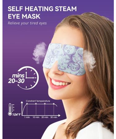 ProCIV Lavender Steam Eye Masks - 10 Pack for Dark Circles and Puffiness - Buy Online on GoSupps.com