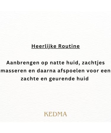 Kedma Vanilla Salt Scrub Exfoliating and Nourishing For all skin types Gentle and Intensive Care 350g - Buy Online on GoSupps.com