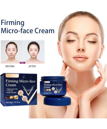  KENANLAN 2 Pcs V Shape Lift Cream Skin Tightening Facial Contour Reshaping Enhance Muscle Masseter Slimming Face Cream 1.1oz - Buy Online on GoSupps.com