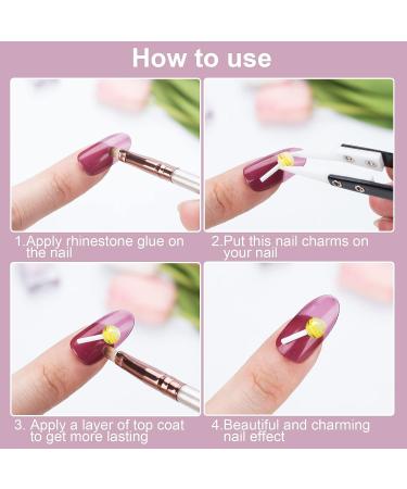 PAGOW Lollipop Candy Nail Art Charm 3D Acrylic Decoration - 100 Mini Designs for Sweet & Colorful Manicure DIY - Buy Online on GoSupps.com