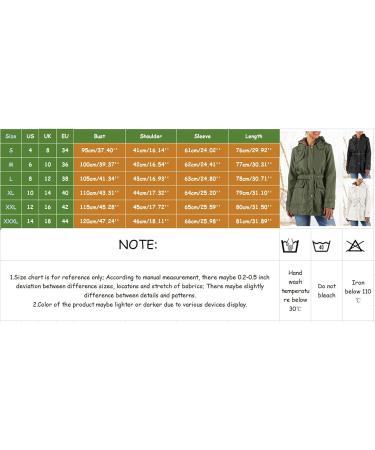 Hanxiulin Women's Oversized Fleece Plush Jacket - Warm Fluffy Hoodie with Zipper Winter Transition Coat & Hooded Trench Coat (Size B 3XL) - Buy Online on GoSupps.com