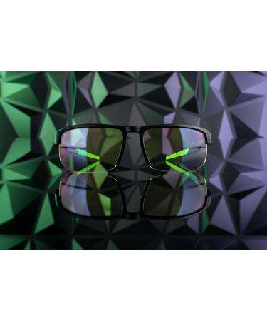 Gunnar Razer FPS Gaming Glasses - Blue Light Filter & UV Protection - Amber Lens for 65% Blue Light Reduction - Buy Online on GoSupps.com
