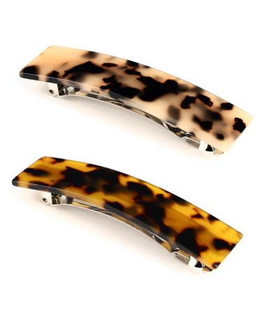 Running 2 pieces of hair clips women large retro automatic hair clip French vintage hair clip thick hair hair clips hair barrettes for women women color d