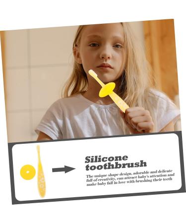 Minkissy 4-Piece Travel Toothbrush Set for Babies | Soft Fur Mouth Cleaning Tools | Essential Accessories for Kids - Buy Online on GoSupps.com