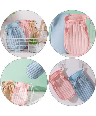 Beaupretty 3pcs Double Sided Bath Towel Mittens & Scrub Gloves - Premium Body Scrub & Spa Experience for Adults & Kids - Buy Online on GoSupps.com