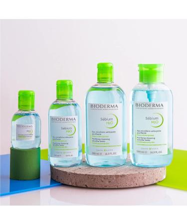 Bioderma Sebium H2O 500ml - Gentle Micellar Water for Oily Skin (Pack of 1) - Buy Online on GoSupps.com