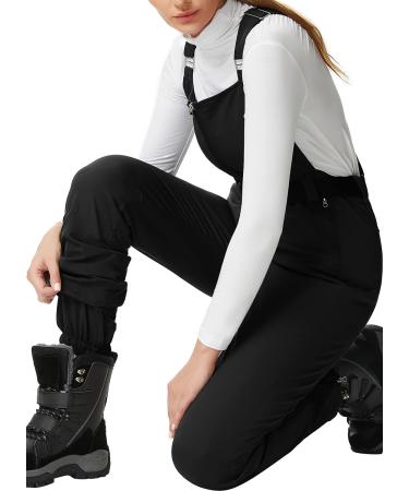 JACK SMITH Women's Insulated Waterproof Ski Bib Overalls - Black - Large - Buy Online on GoSupps.com