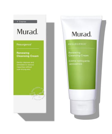 Murad Resurgence Renewing Cleansing Cream - Anti-Aging, Cleansing Cream Face Wash - Hydrating Daily Face Cleanser, 6.75 Fl Oz 6.75 Fl Oz (Pack of 1)