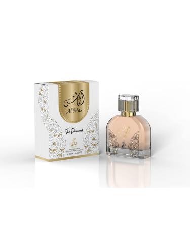 GreenIsland Sahari Perfume - Vaporisateur Spray - Long Lasting Unisex EDP | 3.4 FL. Oz 100 ml (Al Mas The Diamond)