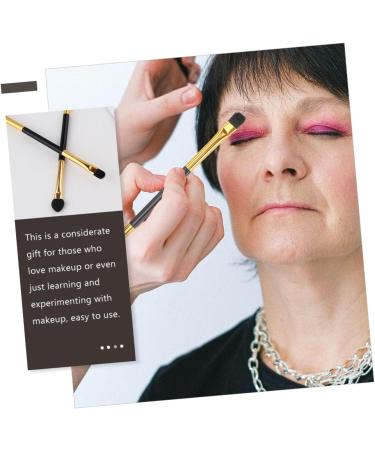 POPETPOP Make Up Sponge 75 Pcs Eye Shadow Brush Eyeshadow Foam Sponge Makeup Applicator Sticks Miss Double Sided Accessories - Buy Online on GoSupps.com