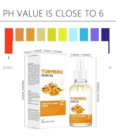  Ziennhu Turmeric Essence for Face | Natural Turmeric Facial Essence 30ml | Deep Moisturizer & Repair Dry & Rough Skin | Anti-Aging & Moisturizing Skincare | Quo Care - Buy Online on GoSupps.com