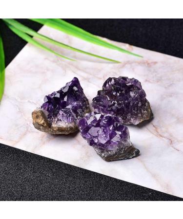 1pc Natural Quartz Crystal Amethyst Cluster Geode Specimen Stones - Buy Online on GoSupps.com