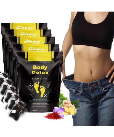 Herbal Detox&Shaping Cleansing Foot Soak Beads Slimwe Body Detox Foot Soak Herbal Foot Cleansing Soak Beads Herbal Detox And Shaping Foot Soak Beads for Varicose Veins & Relieve Pressure (5 Box)