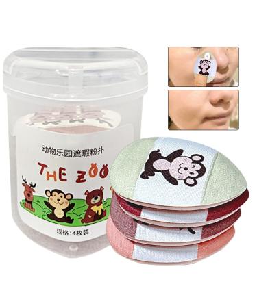 Makeup Powder Puff | Reusable Makeup Puff for Face Water Drop Shape Design Makeup Blender Sponge Thumb Powder Puff for Women