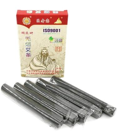 Moxa Cones & Smokeless Moxa Rolls - 5 Years Natural Mugwort Moxibustion Sticks for Health & Wellness - Buy Online on GoSupps.com