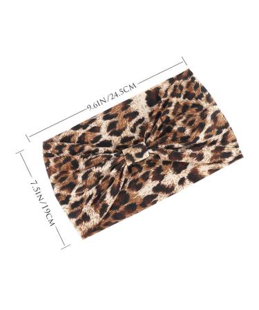 Metisee Black Knot Wide Bandeau Headbands Set - 3 Pcs Thick Stretch Fabric Head Wraps for Women and Girls - Buy Online on GoSupps.com