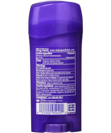 Lady Speed Stick 24 Hour Invisible Dry Deodorant Powder Fresh Scent - 2.3 oz Pack of 4 | International Shipping Available - Buy Online on GoSupps.com