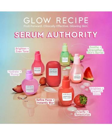 Glow Recipe Hydration Vacation Skincare Set - Plum Plump Hyaluronic Acid & Face Serum | Improve Skin Barrier & Hydration with Antioxidant Plum & Vitamin B5 - Buy Online on GoSupps.com