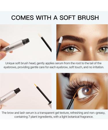 Buy 2-in-1 Eyebrow & Eyelash Growth Serum Kit - W3W for Longer Thicker Fuller Lashes & Brows | Natural No-Irritating Formula - International Shipping Available - Buy Online on GoSupps.com