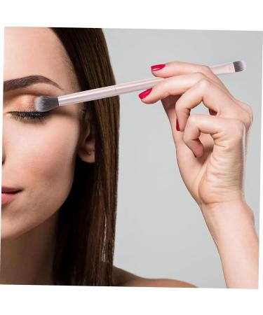 CANIGHT 20pcs Double Brush Makeup Brush Makeup Tools Beauty Tools Cosmetic Eye Brush Golden  - Buy Online on GoSupps.com