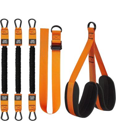 Pull up Assistance Bands 210 Pounds Assistance Bands for Exercise High Intensity Strength Training Tool Workout Equipment for Home Gym Orange1 - Buy Online on GoSupps.com