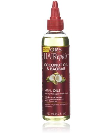 ORS HAIRepair Coconut Oil & Baobab Vital Oils 4.3 Fl Oz (Pack of 1)