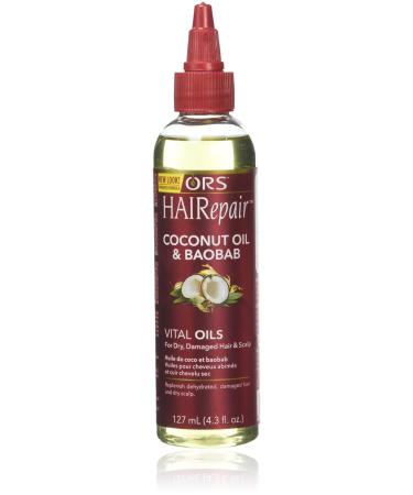 ORS HAIRepair Coconut Oil & Baobab Vital Oils 4.3 Fl Oz (Pack of 1) - Buy Online on GoSupps.com