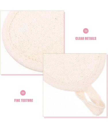 Buy Healeved Natural Loofah Sponge - Exfoliating Body Scrubber for Spa & Shower | Best Bath Sponge Pad - Buy Online on GoSupps.com