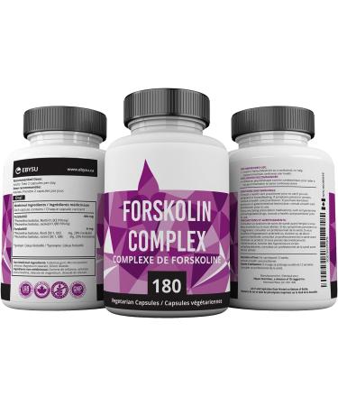 EBYSU Forskolin Extract Helps Support Cardiovascular Health - 90 Capsules Supplement for Women and Men - 45 Day Supply - Buy Online on GoSupps.com